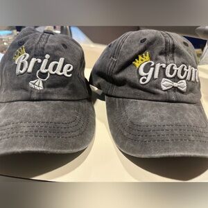 Bride & Groom Hat Set (1 of each)